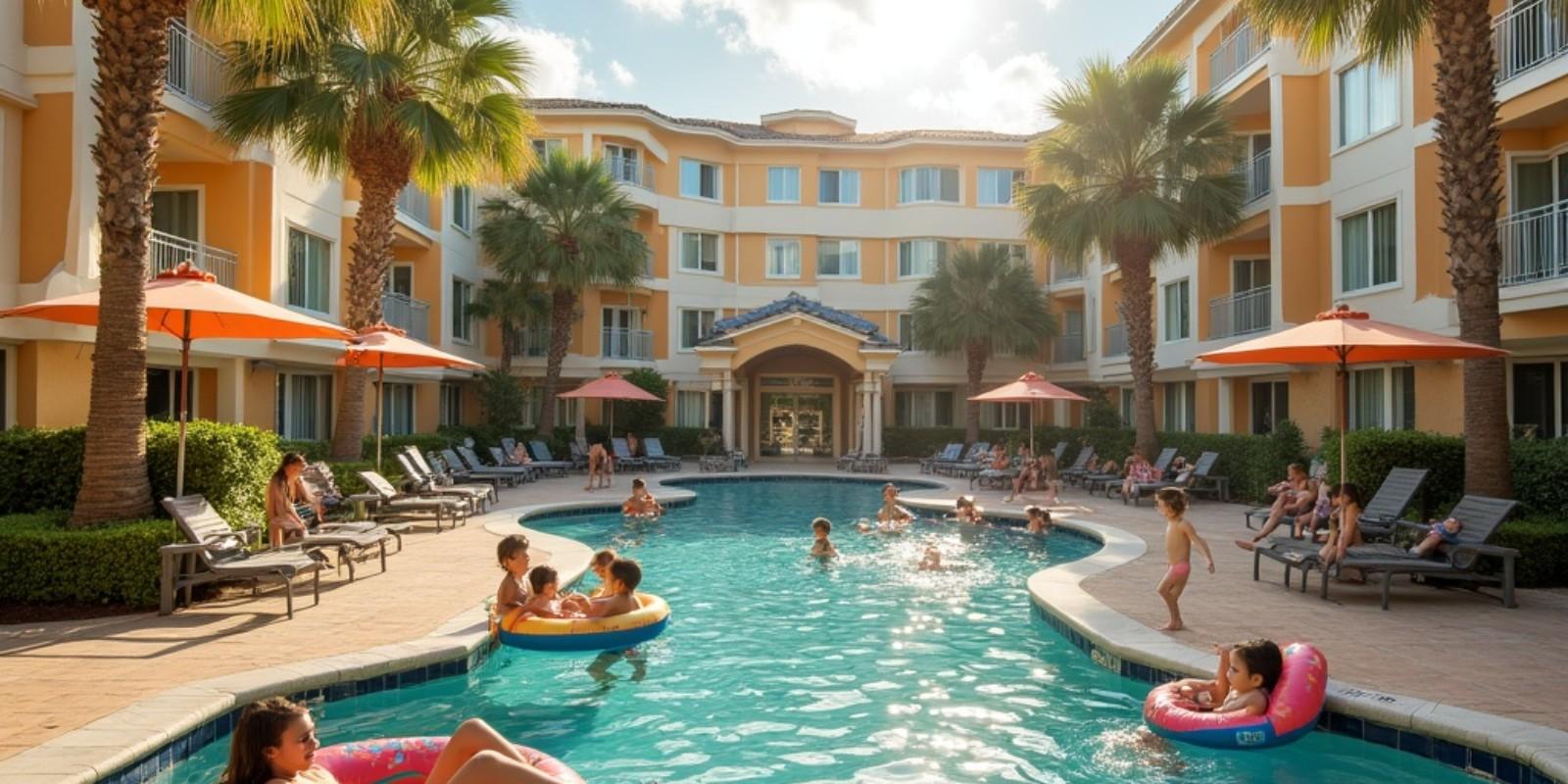 Hoteles familiares económicos en Orlando cerca de parques