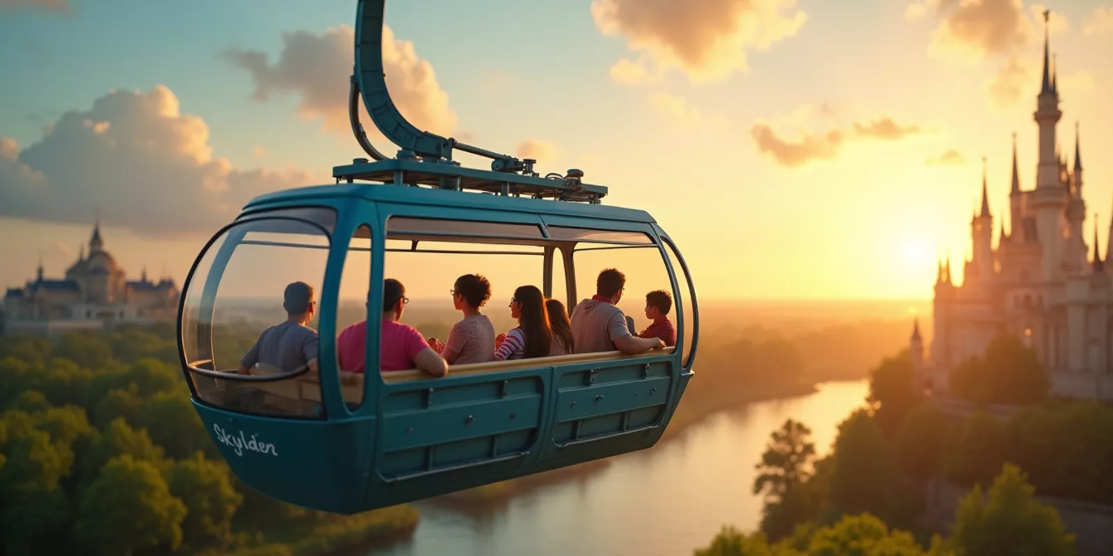Descubre el mágico Disney Skyliner en Walt Disney World