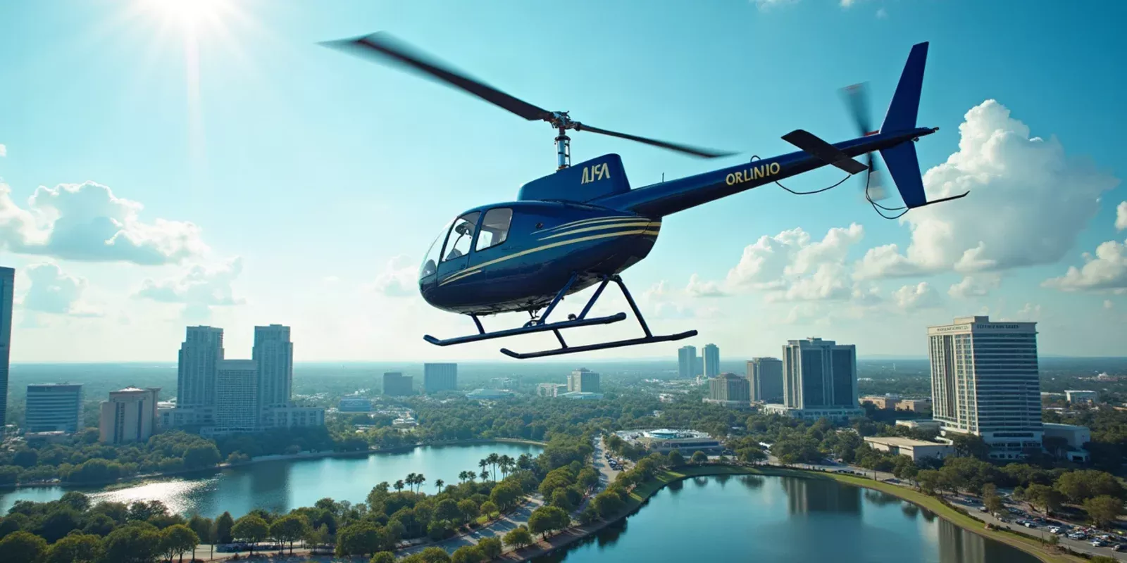 Vuela en Helicóptero: Descubre Orlando Desde el Aire